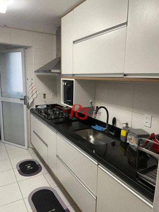 Imagem Apartamento com 3 Quartos para Alugar, 80 m² em Gonzaga - Santos