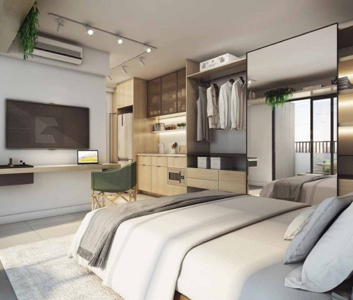 Imagem Imóvel com 1 Quarto à Venda, 24 m² em Pinheiros - São Paulo