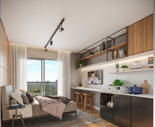 Studio com 1 Quarto à Venda, 27 m² em Chácara Santo Antônio (zona Sul) - São Paulo