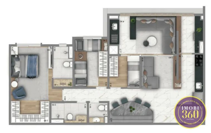 Imagem Apartamento com 3 Quartos à Venda, 100 m² em Tatuapé - São Paulo