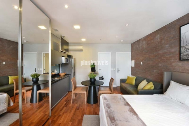 Imagem Apartamento com 1 Quarto para Alugar, 35 m² em Vila Olímpia - São Paulo Imagem Apartamento com 1 Quarto para Alugar, 35 m² em Vila Olímpia - São Paulo