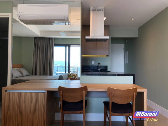 Imagem Apartamento com 1 Quarto à Venda, 44 m² em Brooklin Paulista - São Paulo Imagem Apartamento com 1 Quarto à Venda, 44 m² em Brooklin Paulista - São Paulo