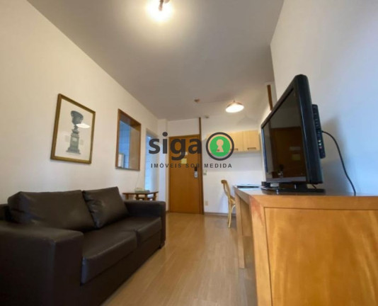 Imagem Apartamento com 1 Quarto para Alugar, 50 m² em Brooklin - São Paulo