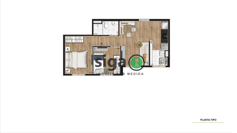 Imagem Apartamento com 2 Quartos à Venda, 41 m² em Vila Das Belezas - São Paulo