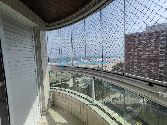 Imagem Apartamento com 3 Quartos para Alugar, 136 m² em Guilhermina - Praia Grande