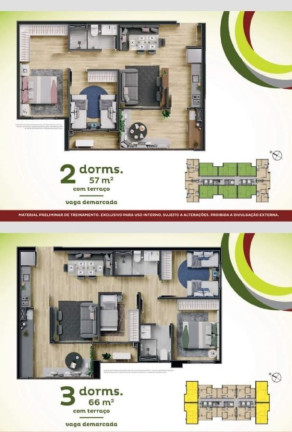 Imagem Apartamento com 2 Quartos à Venda, 57 m² em Freguesia Do ó - São Paulo