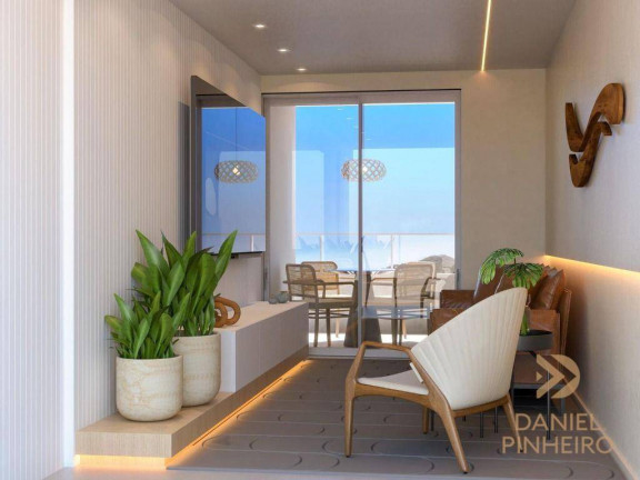 Imagem Apartamento com 2 Quartos à Venda, 76 m² em Canto Do Forte - Praia Grande