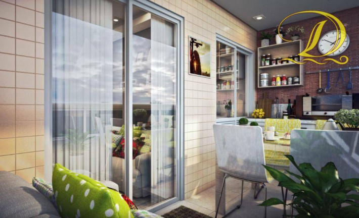 Imagem Apartamento com 2 Quartos à Venda, 57 m² em Canto Do Forte - Praia Grande Imagem Apartamento com 2 Quartos à Venda, 57 m² em Canto Do Forte - Praia Grande