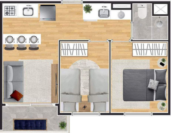 Imagem Studio com 1 Quarto à Venda, 26 m² em Butantã - São Paulo