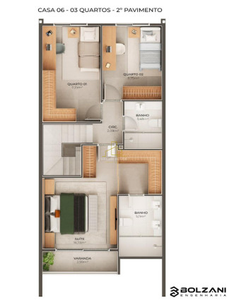 Imagem Casa com 3 Quartos à Venda, 125 m² em Morada De Laranjeiras - Serra Imagem Casa com 3 Quartos à Venda, 125 m² em Morada De Laranjeiras - Serra