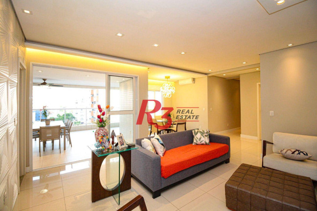 Apartamento com 3 Quartos à Venda, 163 m² em Boqueirão - Santos