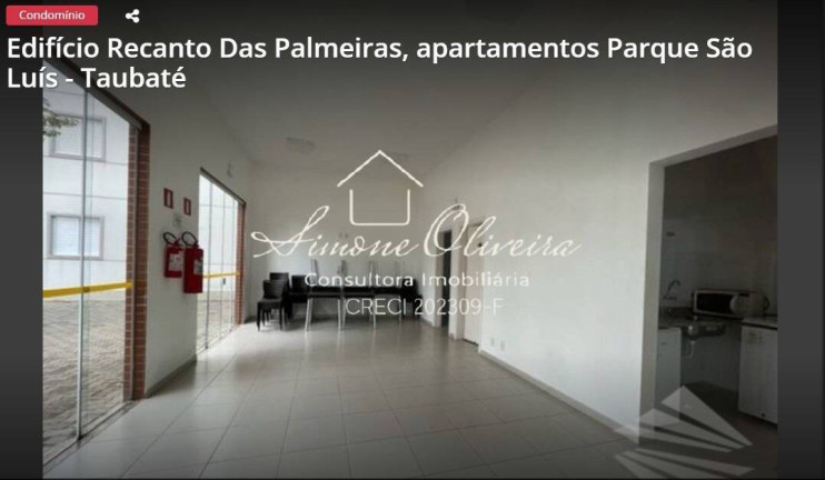 Imagem Apartamento com 2 Quartos à Venda, 75 m² em Parque São Luis - Taubaté Imagem Apartamento com 2 Quartos à Venda, 75 m² em Parque São Luis - Taubaté