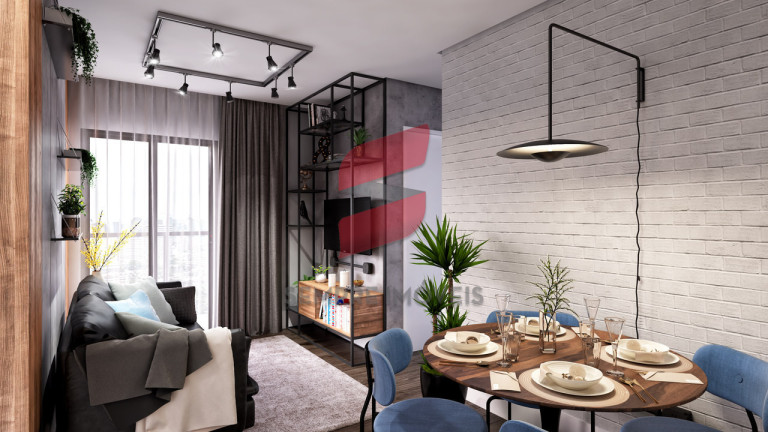 Imagem Apartamento com 2 Quartos à Venda, 48 m² em Capão Raso - Curitiba Imagem Apartamento com 2 Quartos à Venda, 48 m² em Capão Raso - Curitiba