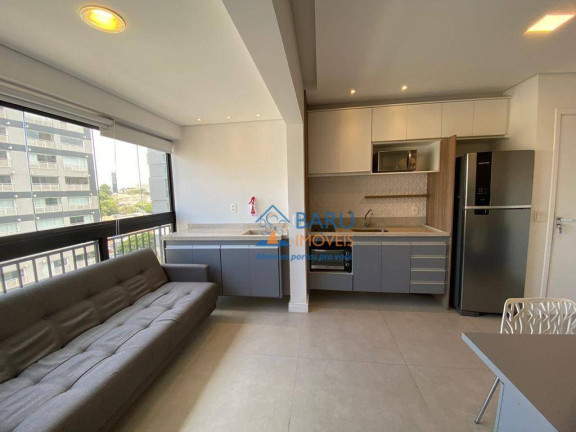 Imagem Apartamento com 1 Quarto para Alugar, 35 m² em Campo Belo - São Paulo