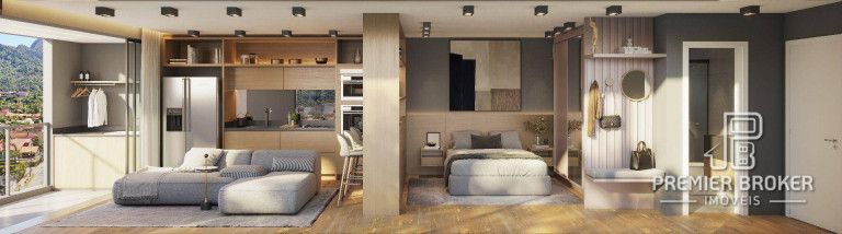 Imagem Apartamento com 1 Quarto à Venda, 46 m² em Comary - Teresópolis Imagem Apartamento com 1 Quarto à Venda, 46 m² em Comary - Teresópolis