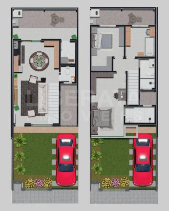 Imagem Sobrado com 3 Quartos à Venda, 113 m² em Quinta Dos Açorianos - Barra Velha