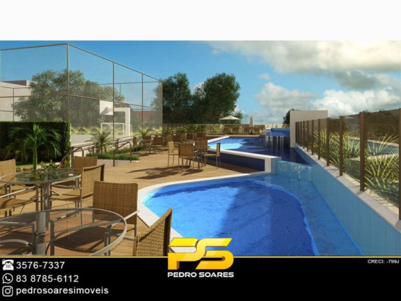 Apartamento à Venda, 46 m² em Brisamar - João Pessoa