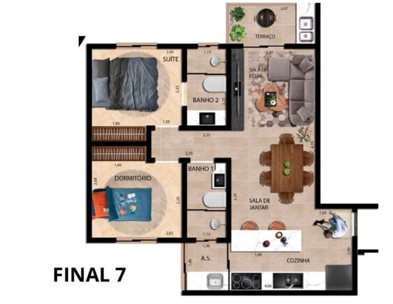 Imagem Imóvel com 2 Quartos à Venda, 50 m² em Jardim Santo Antônio - Santo André Imagem Imóvel com 2 Quartos à Venda, 50 m² em Jardim Santo Antônio - Santo André