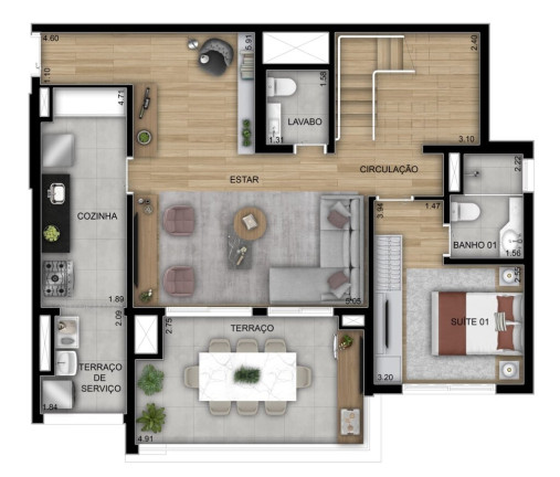 Imagem Apartamento com 3 Quartos à Venda, 283 m² em Vila Guilhermina - São Paulo Imagem Apartamento com 3 Quartos à Venda, 283 m² em Vila Guilhermina - São Paulo