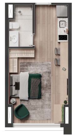 Imagem Apartamento com 1 Quarto à Venda, 26 m² em Vila Mariana - São Paulo Imagem Apartamento com 1 Quarto à Venda, 26 m² em Vila Mariana - São Paulo