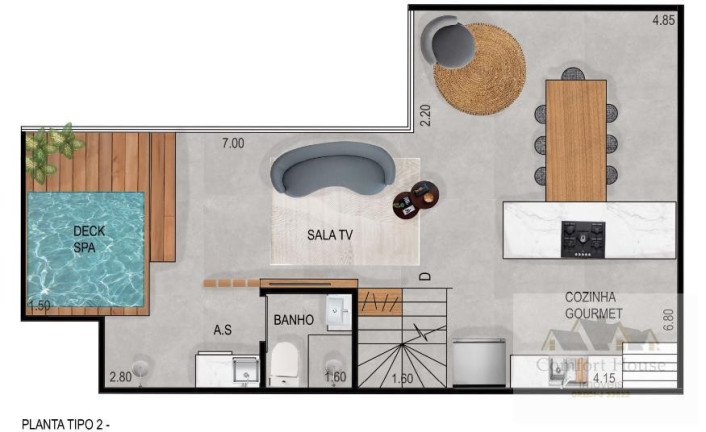 Imagem Cobertura com 2 Quartos à Venda, 115 m² em Centro - São Bernardo Do Campo Imagem Cobertura com 2 Quartos à Venda, 115 m² em Centro - São Bernardo Do Campo