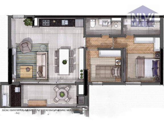 Apartamento com 2 Quartos à Venda, 78 m² em Jardim Das Acácias - São Paulo