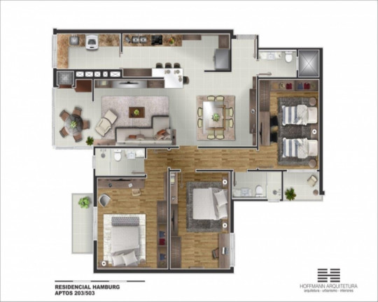 Imagem Imóvel com 2 Quartos à Venda, 192 m² em Pousada Da Neve - Nova Petrópolis
