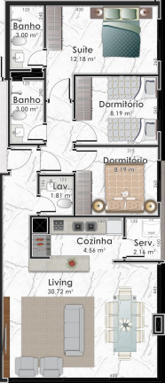 Imagem Apartamento com 3 Quartos à Venda, 185 m² em Centro - Capão Da Canoa Imagem Apartamento com 3 Quartos à Venda, 185 m² em Centro - Capão Da Canoa