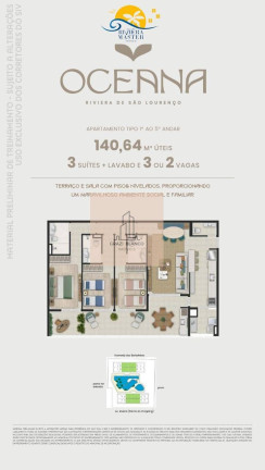 Imagem Apartamento com 3 Quartos à Venda, 127 m² em Condomínio Riviera De São Lourenço - Bertioga Imagem Apartamento com 3 Quartos à Venda, 127 m² em Condomínio Riviera De São Lourenço - Bertioga
