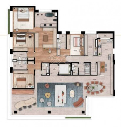 Imagem Apartamento com 4 Quartos à Venda, 301 m² em Ibirapuera - São Paulo