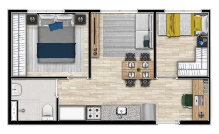 Imagem Apartamento com 2 Quartos à Venda, 33 m² em Bela Vista - São Paulo