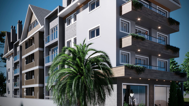 Imagem Apartamento com 1 Quarto à Venda, 48 m² em Centro - Canela
