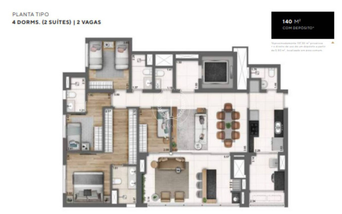 Imagem Apartamento com 4 Quartos à Venda, 141 m² em Perdizes - São Paulo Imagem Apartamento com 4 Quartos à Venda, 141 m² em Perdizes - São Paulo