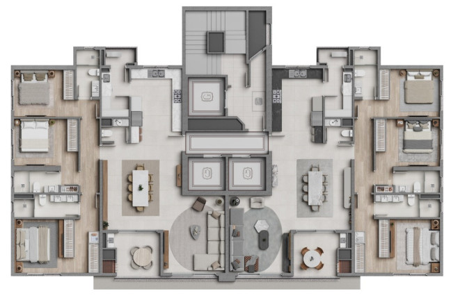 Imagem Cobertura com 4 Quartos à Venda, 292 m² em Centro - Balneário Camboriú Imagem Cobertura com 4 Quartos à Venda, 292 m² em Centro - Balneário Camboriú