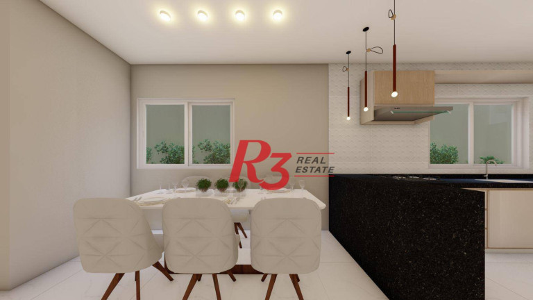 Imagem Casa com 3 Quartos à Venda, 150 m² em Embaré - Santos Imagem Casa com 3 Quartos à Venda, 150 m² em Embaré - Santos