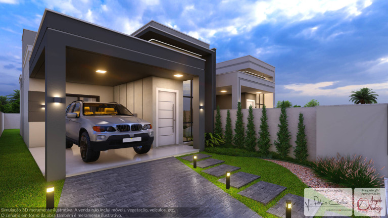 Imagem Casa com 3 Quartos à Venda, 94 m² em Mata Atlântica Ii - Tijucas Imagem Casa com 3 Quartos à Venda, 94 m² em Mata Atlântica Ii - Tijucas