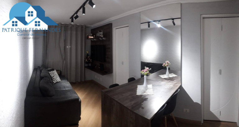 Apartamento com 2 Quartos à Venda, 45 m² em Jardim São Nicolau - São Paulo