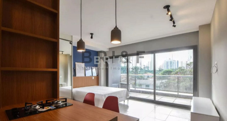 Imagem Apartamento com 1 Quarto para Alugar, 41 m² em Brooklin - São Paulo