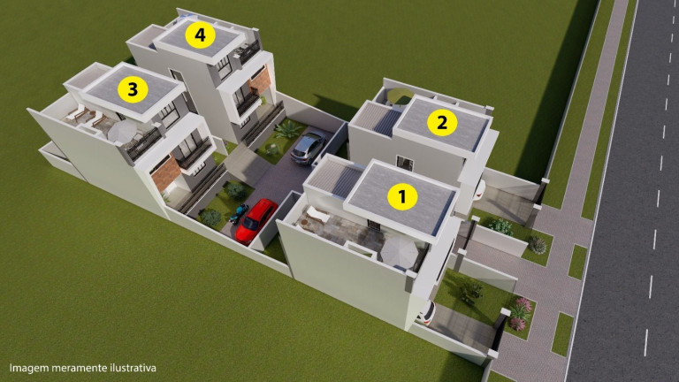 Imagem Casa com 4 Quartos à Venda, 122 m² em Uberaba - Curitiba