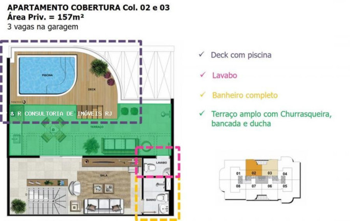 Imagem Apartamento com 2 Quartos à Venda, 157 m² em Rio De Janeiro Imagem Apartamento com 2 Quartos à Venda, 157 m² em Rio De Janeiro
