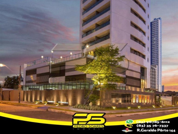 Apartamento com 3 Quartos à Venda, 100 m² em Manaíra - João Pessoa