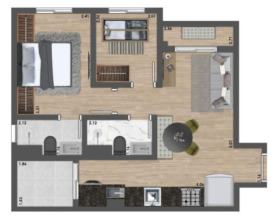 Imagem Imóvel com 2 Quartos à Venda, 47 m² em Vila São João - Guarulhos Imagem Imóvel com 2 Quartos à Venda, 47 m² em Vila São João - Guarulhos
