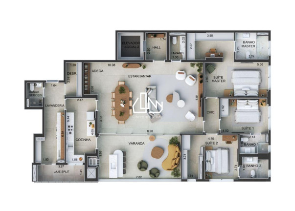Imagem Apartamento com 4 Quartos à Venda, 230 m² em Quilombo - Cuiabá Imagem Apartamento com 4 Quartos à Venda, 230 m² em Quilombo - Cuiabá
