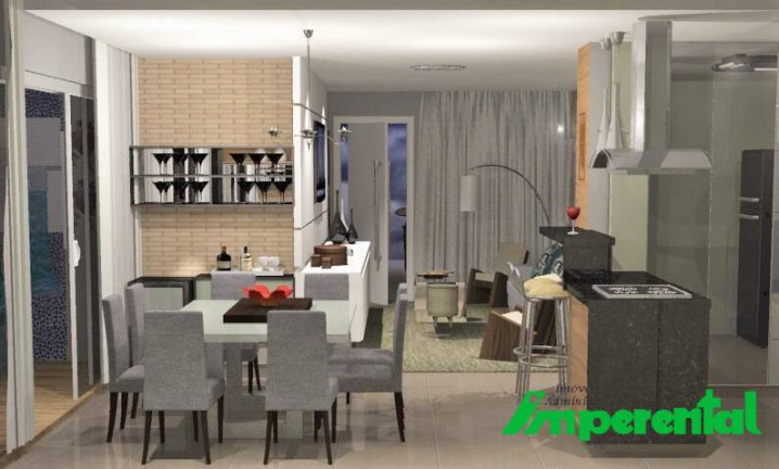 Imagem Casa com 3 Quartos à Venda, 109 m² em Embaré - Santos