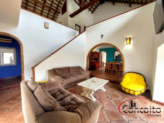Casa de Condomínio com 6 Quartos para Temporada, 350 m² em Tenório - Ubatuba