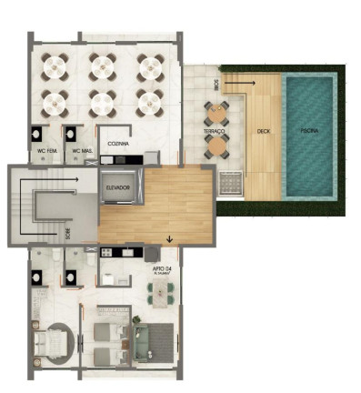 Imagem Apartamento com 2 Quartos à Venda, 54 m² em Aeroclube - João Pessoa Imagem Apartamento com 2 Quartos à Venda, 54 m² em Aeroclube - João Pessoa