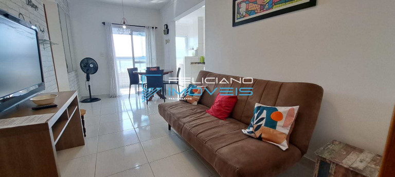 Imagem Apartamento com 1 Quarto à Venda, 42 m² em Maracanã - Praia Grande