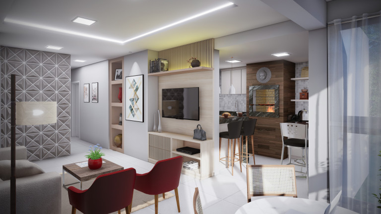 Imagem Apartamento com 1 Quarto à Venda, 55 m² em Centro - Canela