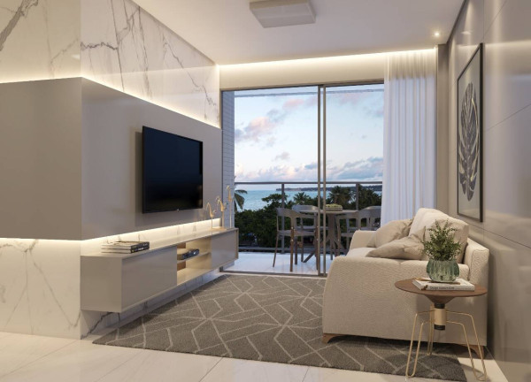 Imagem Apartamento com 2 Quartos à Venda, 57 m² em Cabo Branco - João Pessoa