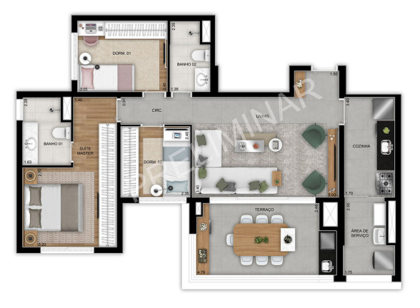 Imagem Apartamento com 2 Quartos à Venda, 100 m² em Jardim Prudência - São Paulo Imagem Apartamento com 2 Quartos à Venda, 100 m² em Jardim Prudência - São Paulo